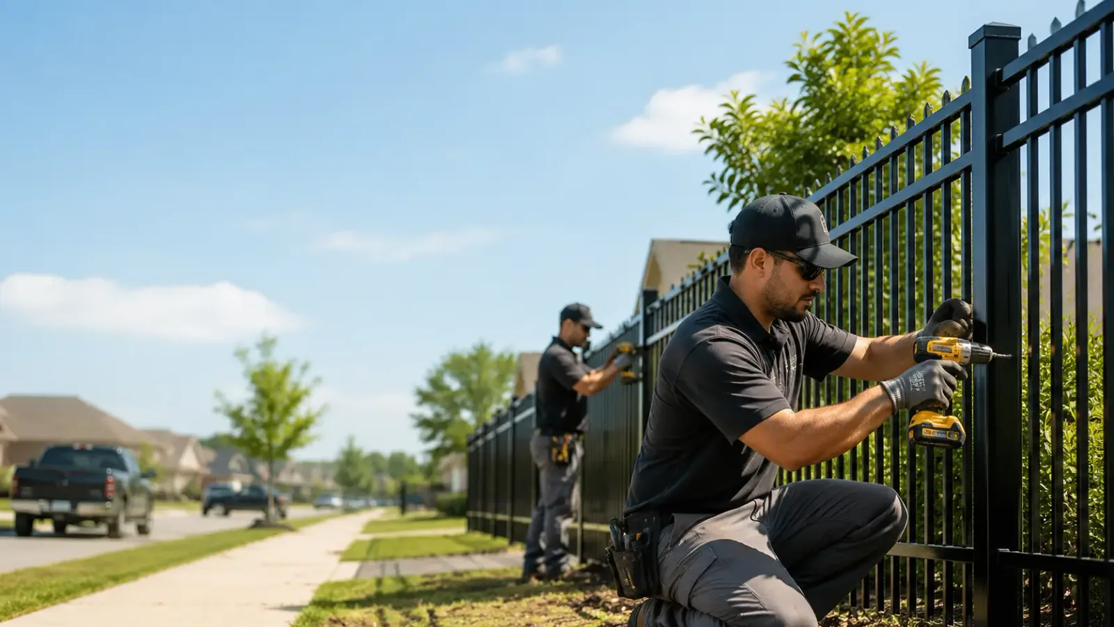 Metal Fence Installation in Teeds Grove, IA